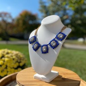 Amrita Singh NWT Blue Austrian Crystal Necklace